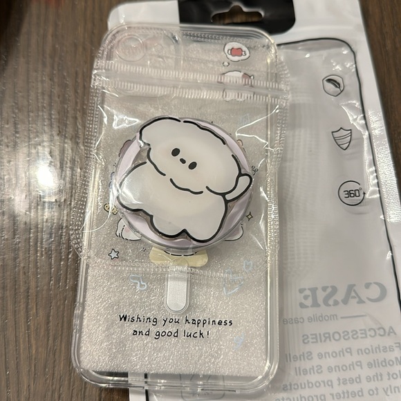 iPhone 11 case brand new with pop socket - Picture 2 of 2
